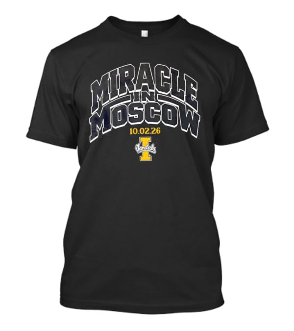 Miracle In Moscow 10.02.26 Idaho Vandals Football T-Shirt