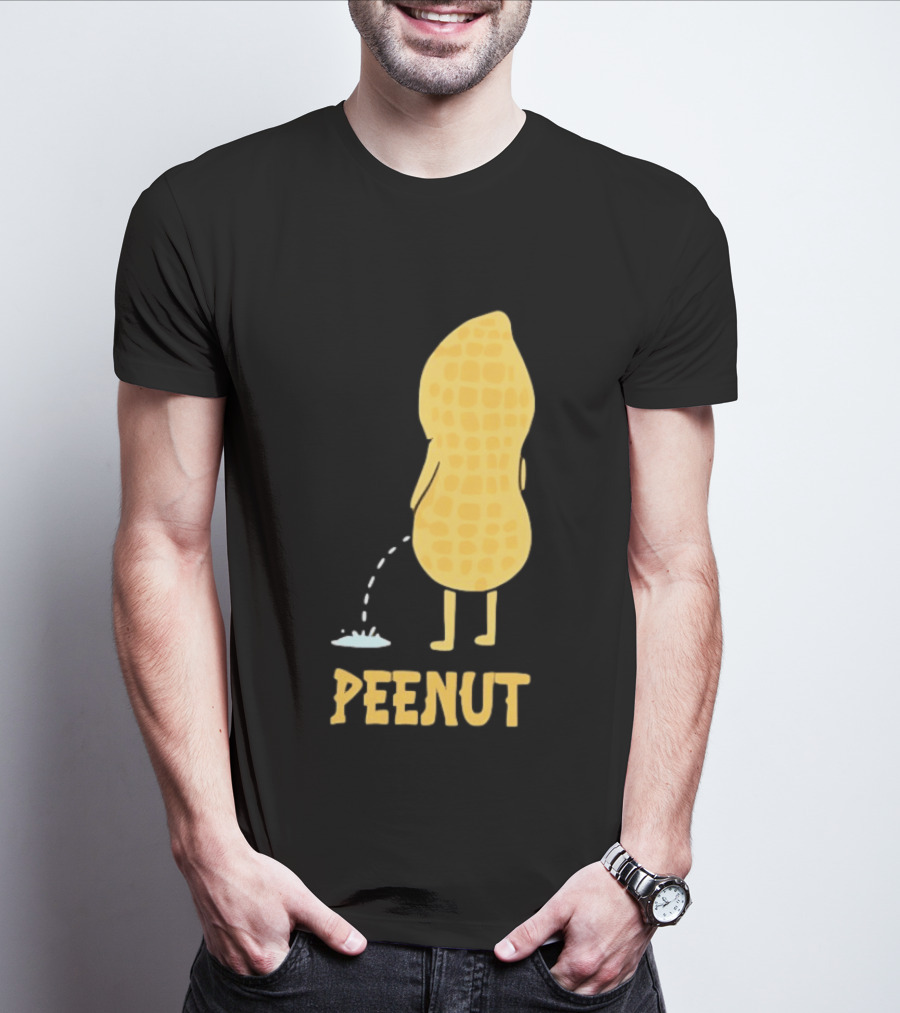 Peenut Funny Peanut Character With Humorous Twist T-Shirt