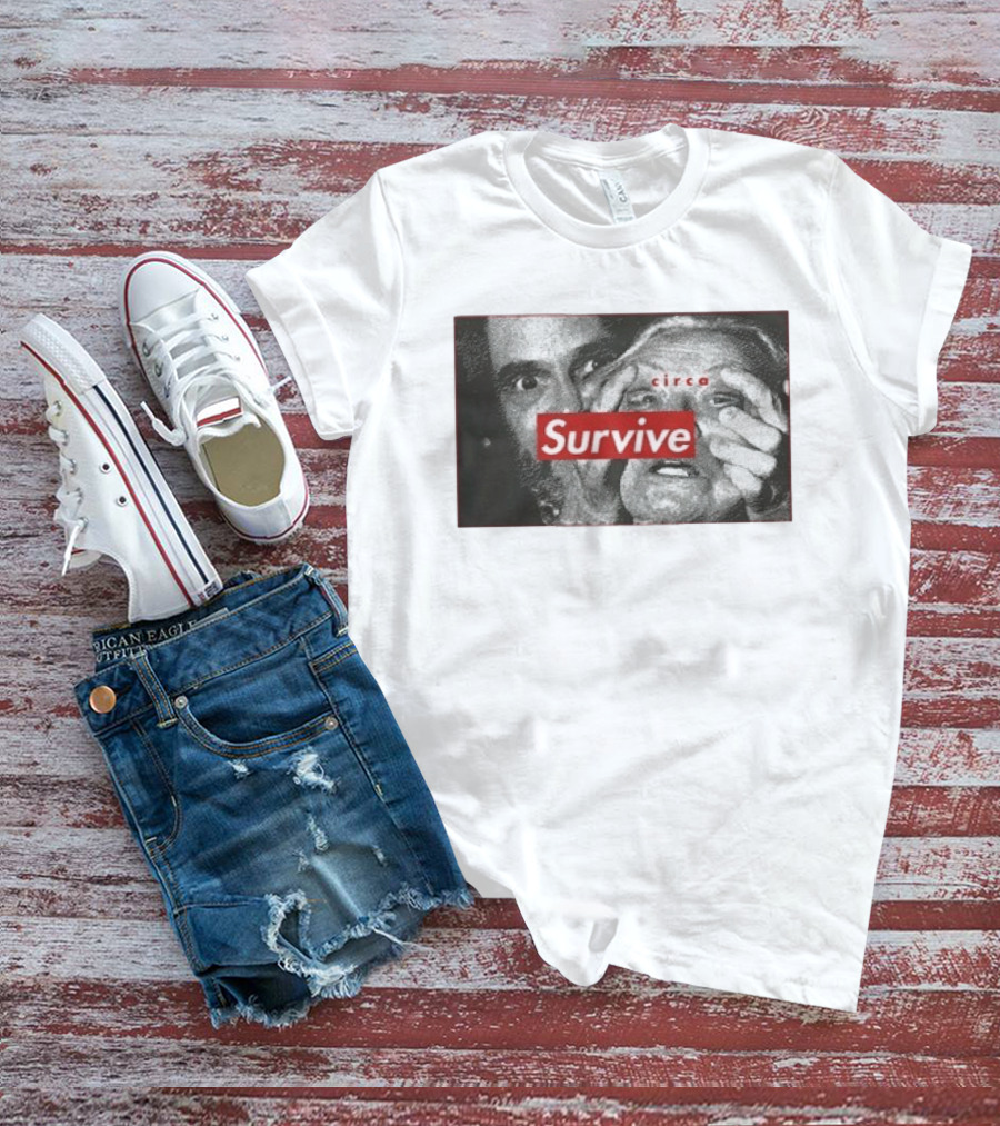 Circa Survive Intense Close Up Album Art Would You For Gold Trade Your Soul T-Shirt