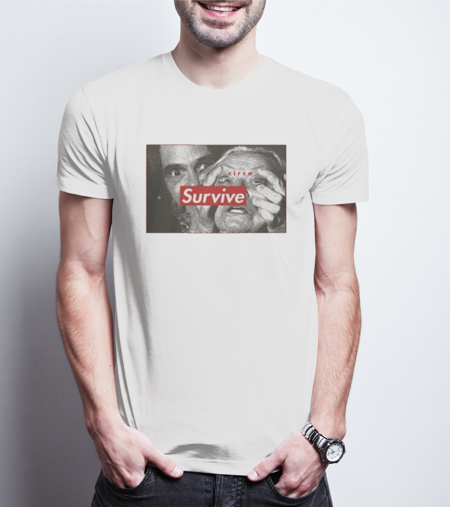 Circa Survive Intense Close Up Album Art Would You For Gold Trade Your Soul T-Shirt