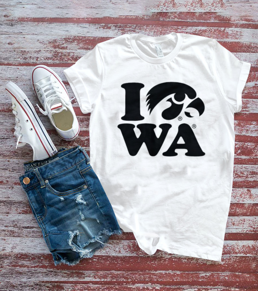 Iowa Hawkeyes Fan Appreciation I Love Hawkeye's Spirit T-Shirt