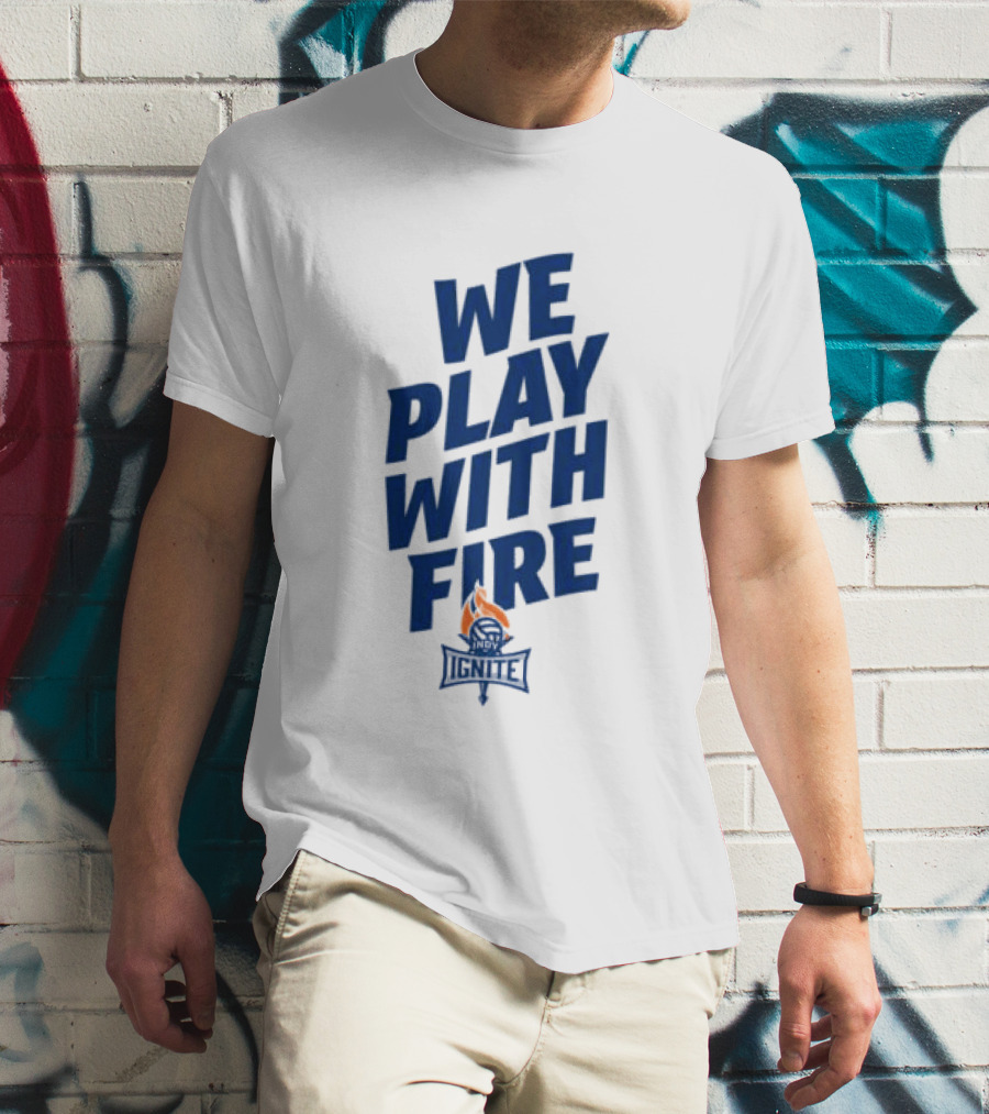 Indy Ignitevb We Play With Fire Cropped T-Shirt