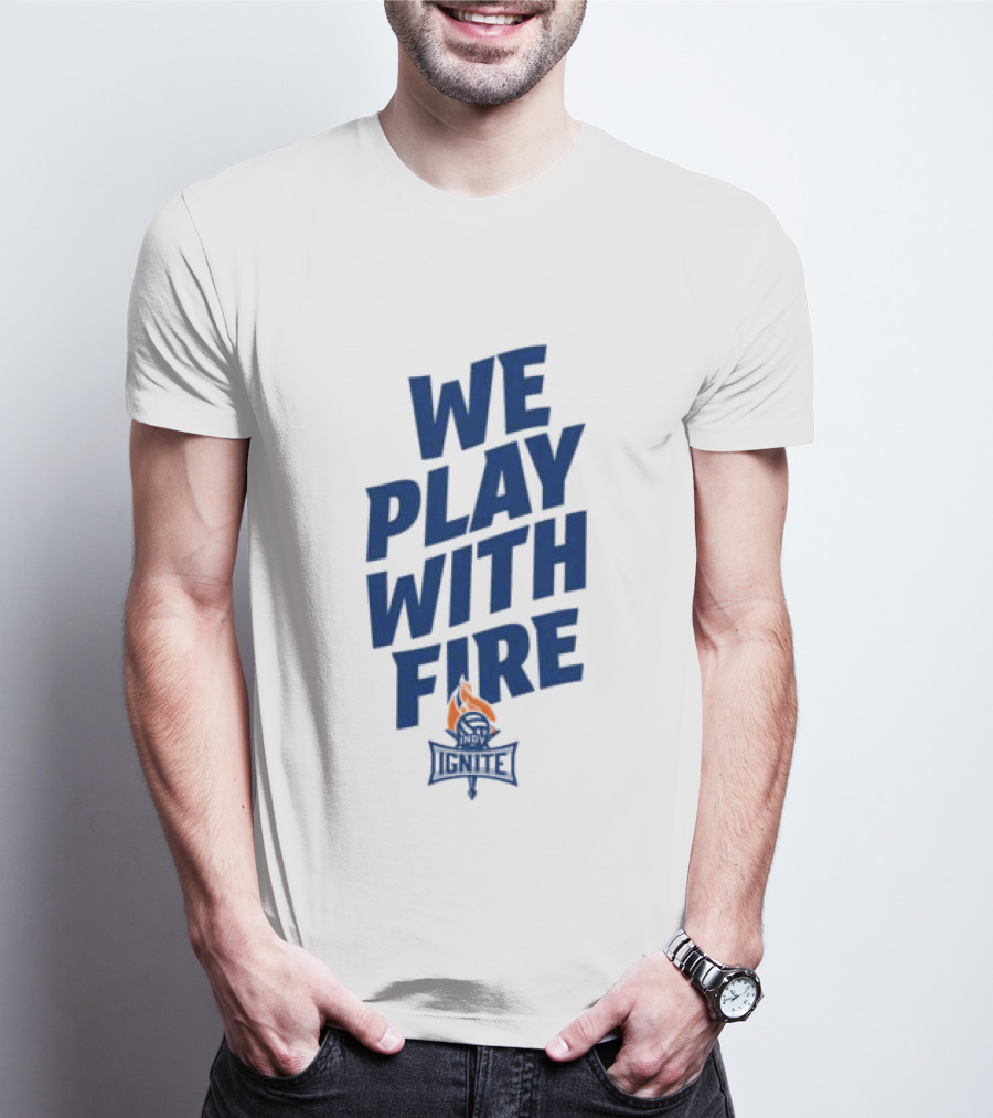 Indy Ignitevb We Play With Fire Cropped T-Shirt