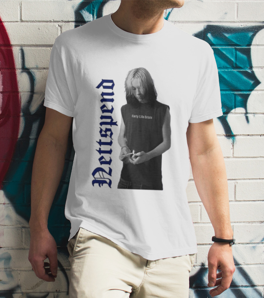 Nettspend Early Life Crisis Old English T-Shirt