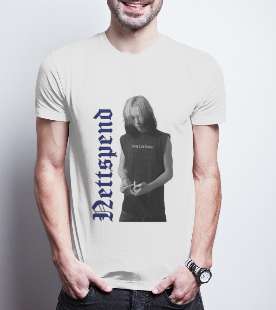 Nettspend Early Life Crisis Old English T-Shirt
