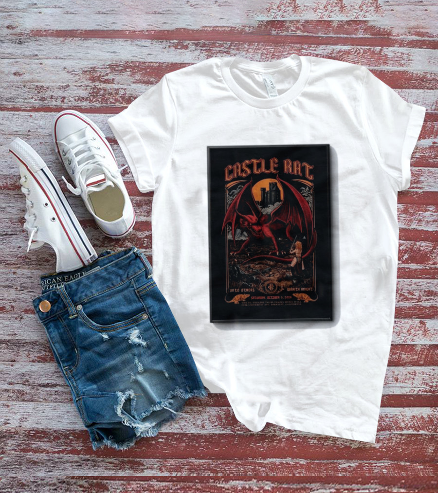 Castle Rat Unto Others Warth Knight Berkeley October 3 2026 T-Shirt