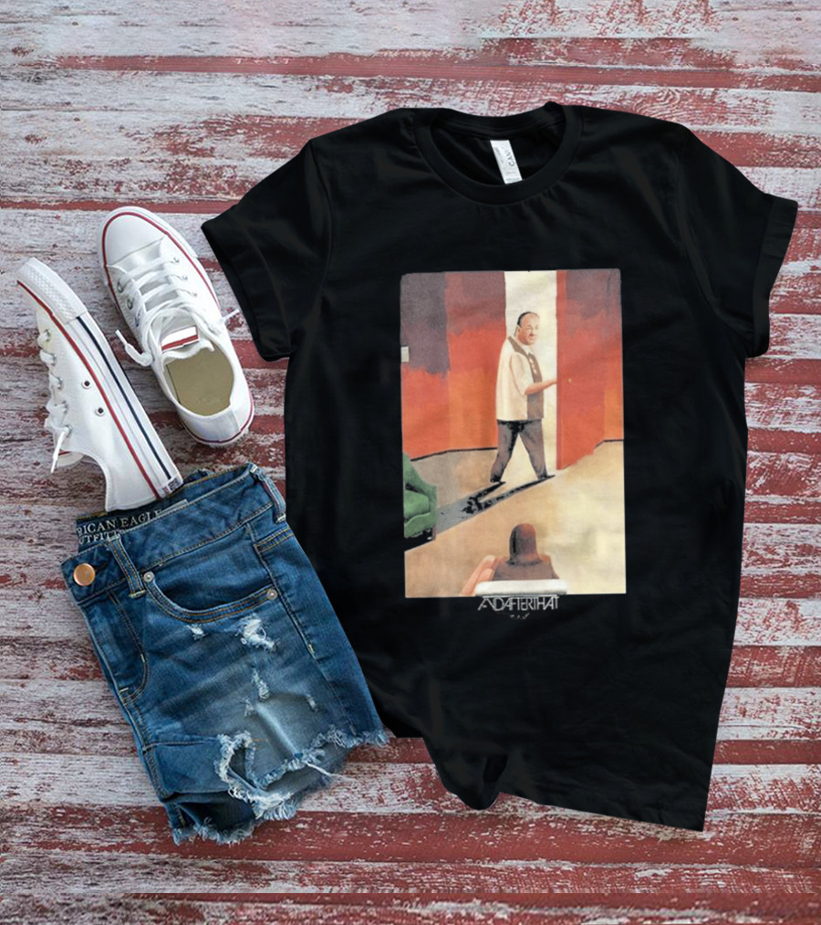 After That Therapy Scene Black Edge T-Shirt