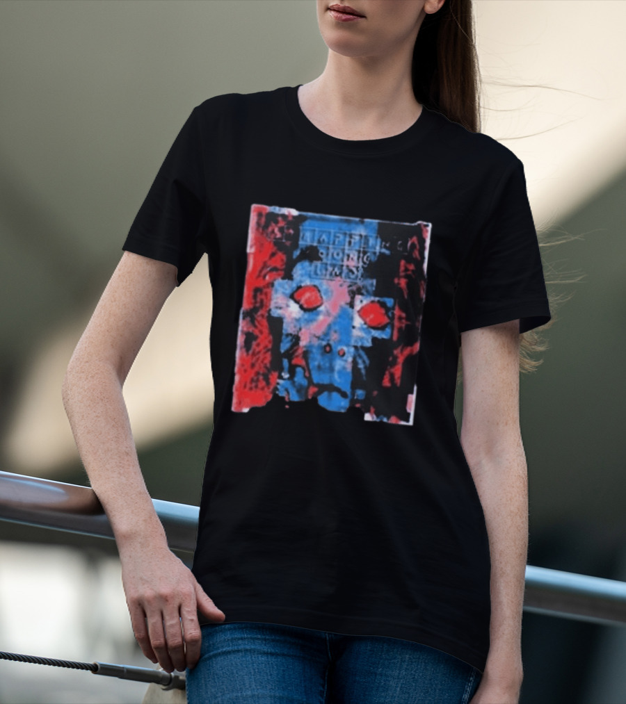 Beyond Human Skin Me Warhol Style Faces T-Shirt