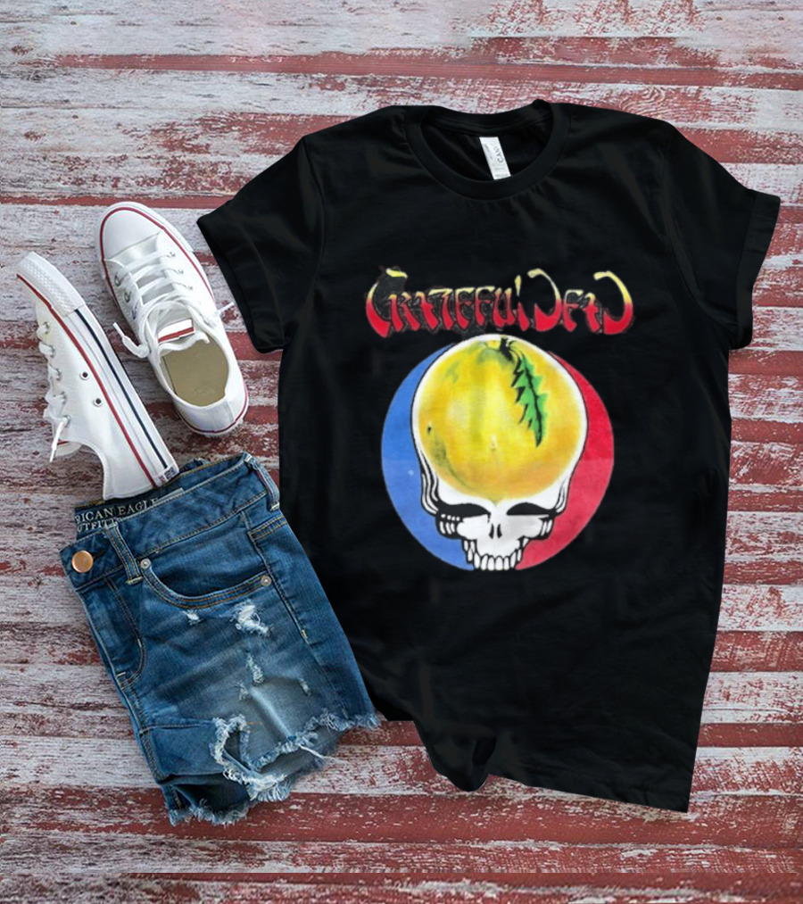 Grateful Dead Steal Your Face Pomelo Skull T-Shirt