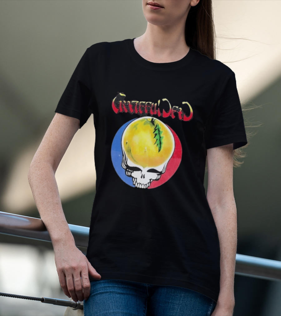 Grateful Dead Steal Your Face Pomelo Skull T-Shirt