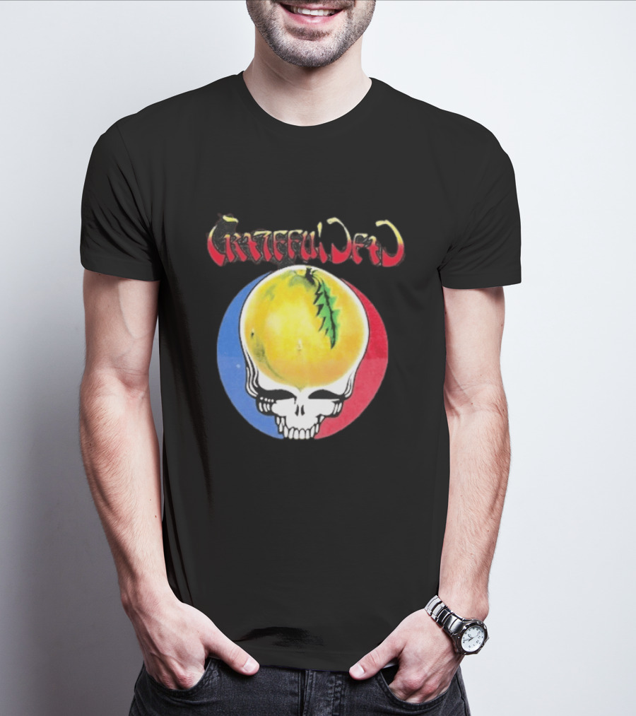 Grateful Dead Steal Your Face Pomelo Skull T-Shirt