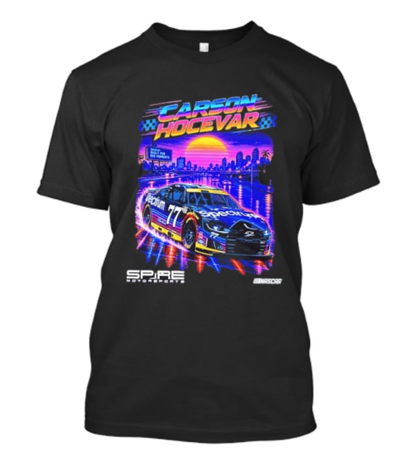 Carson Hocevar Spectrum Spire Motorsports No. 77 NASCAR Built For Big Moments T-Shirt