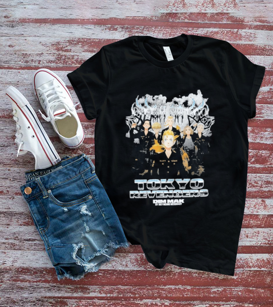 Tokyo Revengers Dim Mak Collection By Steve Aoki Collaboration T-Shirt