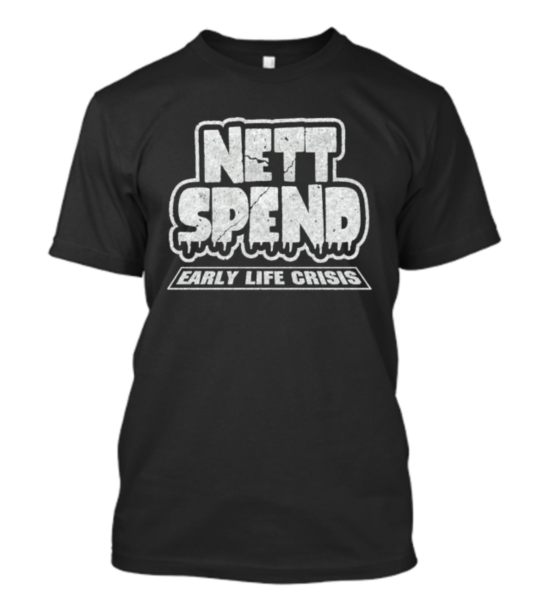 Nettspend Early Life Crisis ELC Glitter T-Shirt