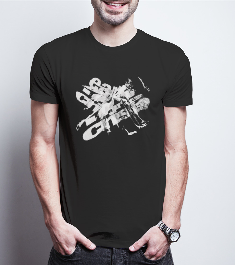 Nettspend Store Early Life Crisis Grey Painter Please Smile Chef T-Shirt