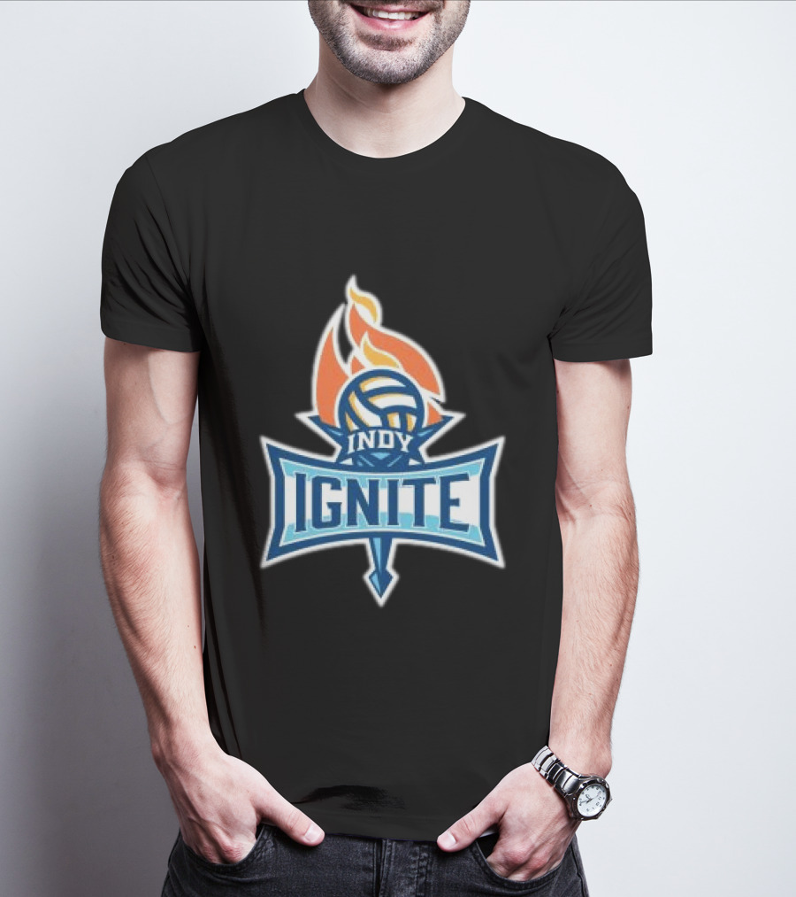 Indy Ignite Volleyball Flame T-Shirt