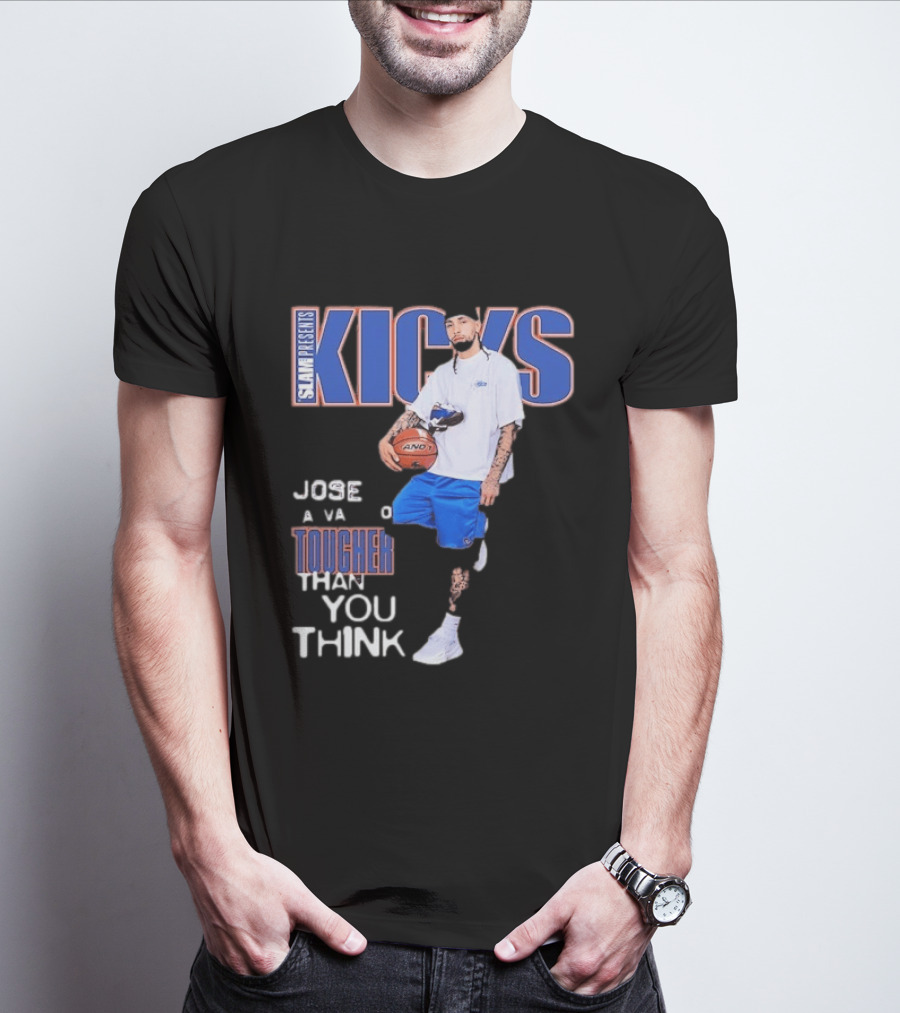Slam Presents Kicks Jose Alvarado Tougher Than You Think New York Knicks T-Shirt