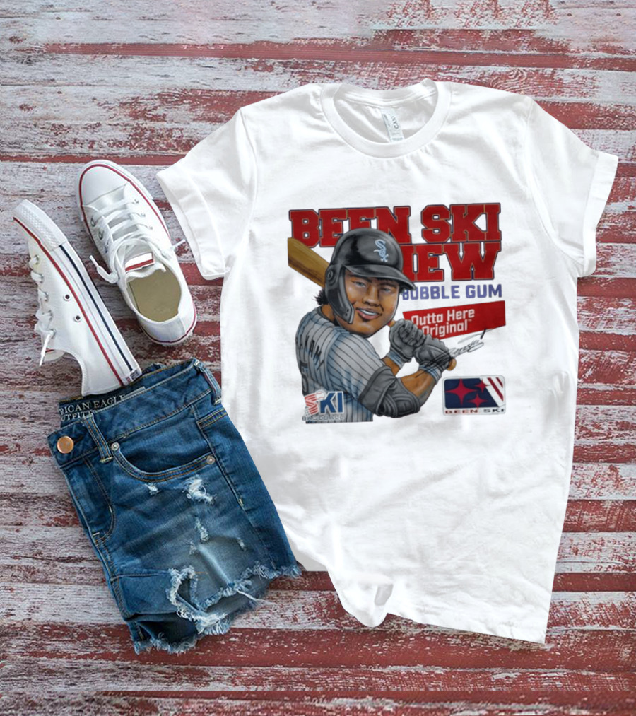 Been Ski View Bubble Gum Outta Here Baseball Original T-Shirt