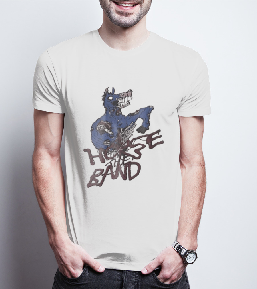Horse The Band Zombie Horse Creature Monster T-Shirt