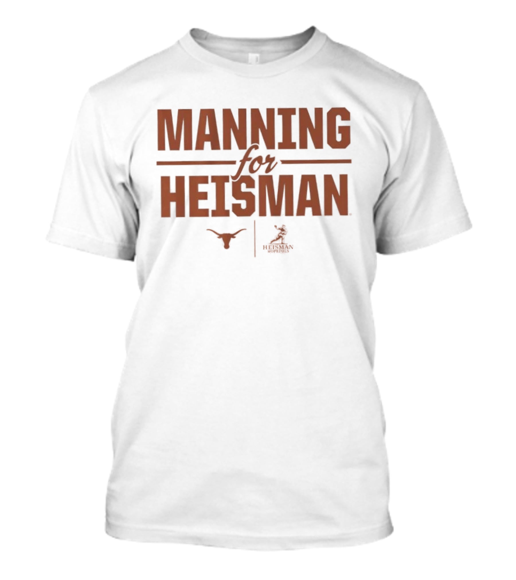 Texas Longhorns Manning For Heisman T-Shirt