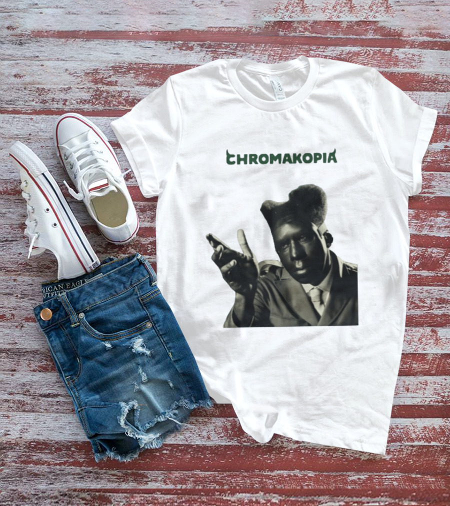 Chromakopia Tyler The Creator Album Concept With Vintage Monochrome T-Shirt