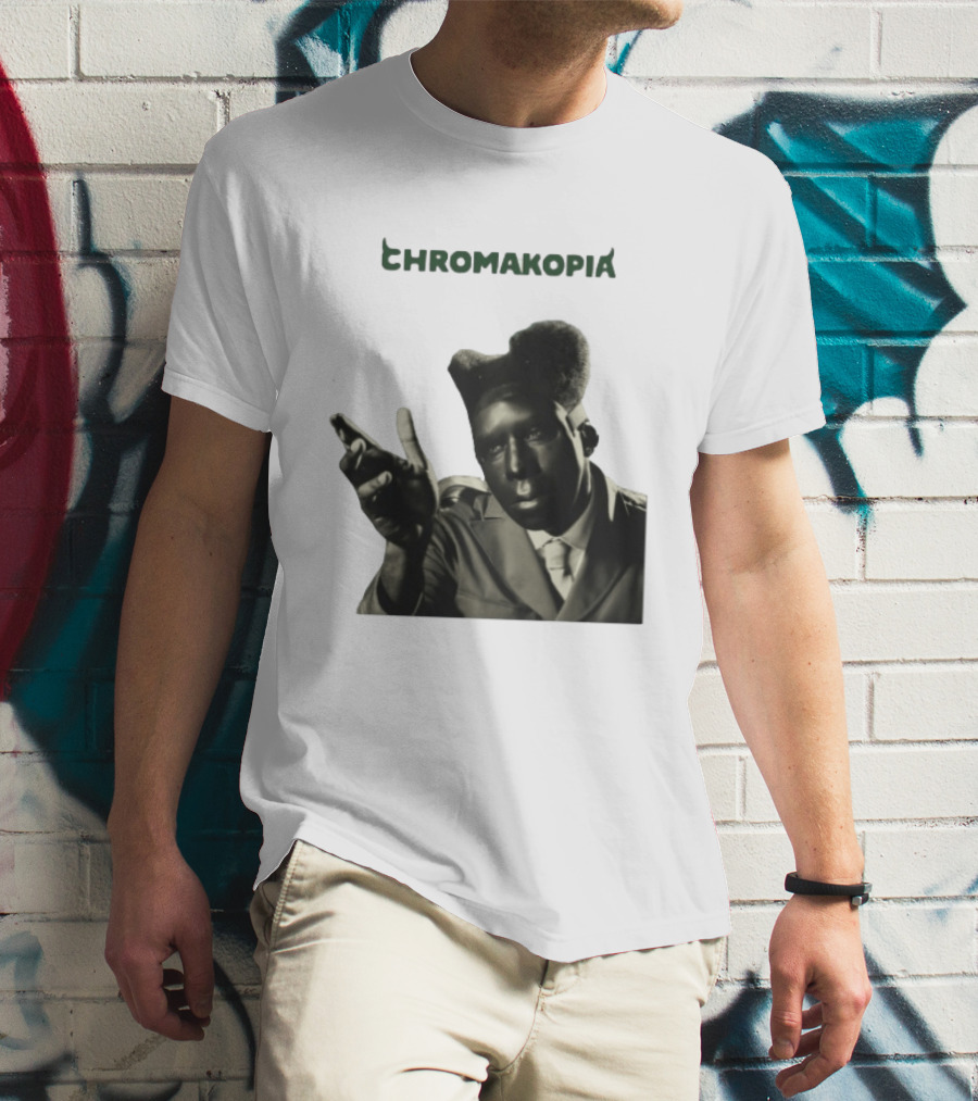 Chromakopia Tyler The Creator Album Concept With Vintage Monochrome T-Shirt