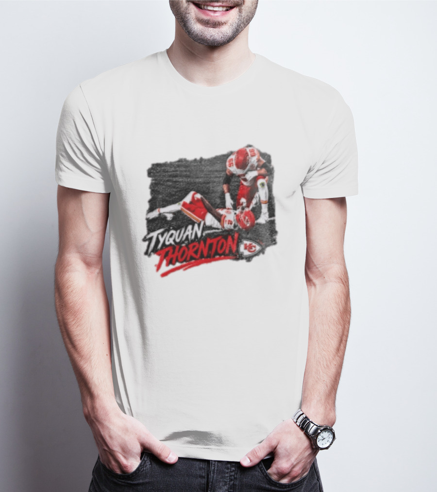 Tyquan Thornton Kansas City Chiefs Ankle Moment T-Shirt