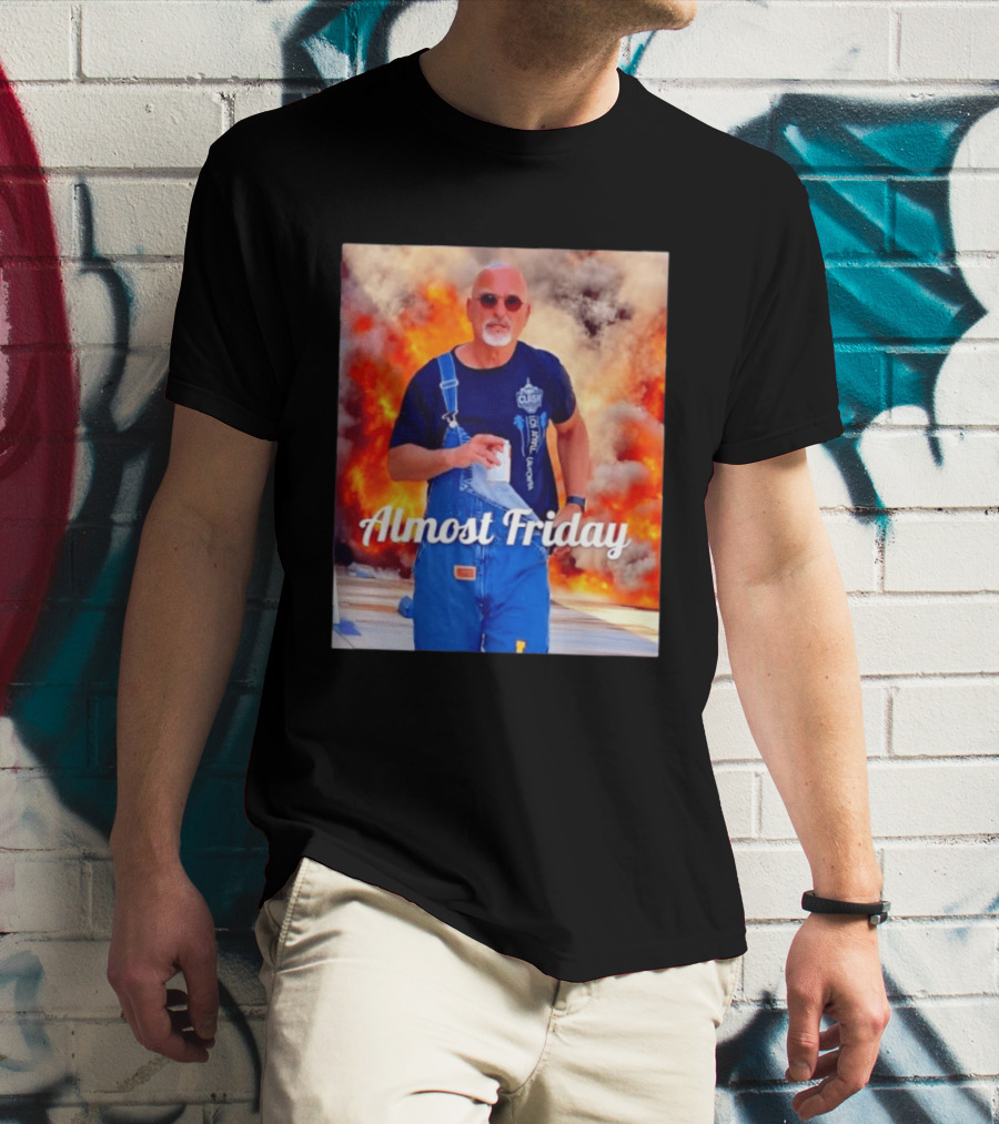 Almost Friday Clash Los Angeles California Explosive T-Shirt
