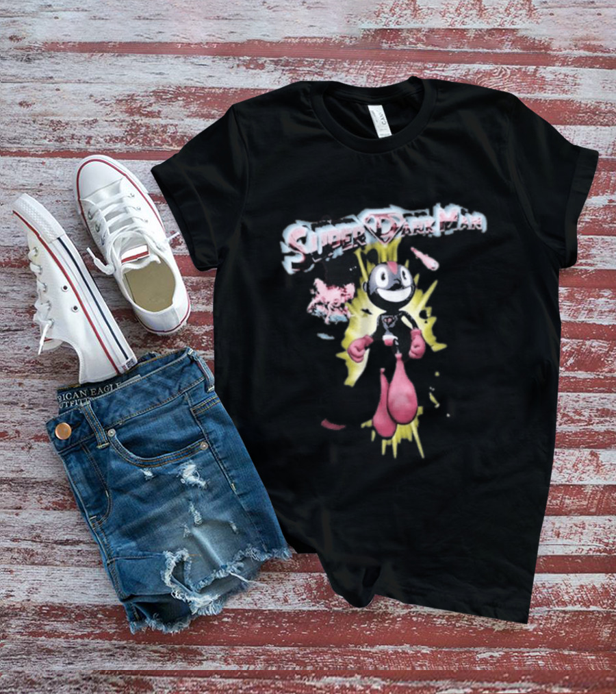 Super Dark Man Lil Darkie Character Art Explosion T-Shirt