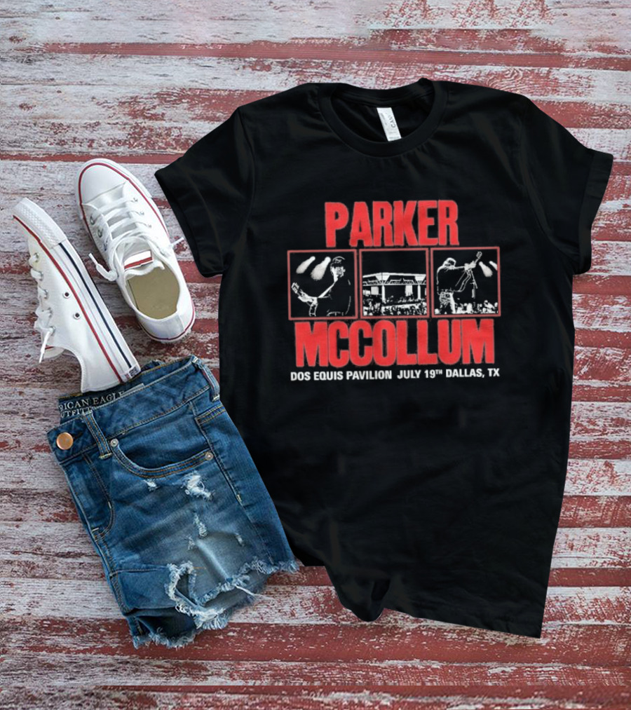 Parker McCollum Live Concert Dos Equis Pavilion Dallas TX July 19 2025 T-Shirt