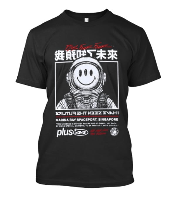 Plus44 Marina Bay Spaceport Singapore Future Astronaut T-Shirt