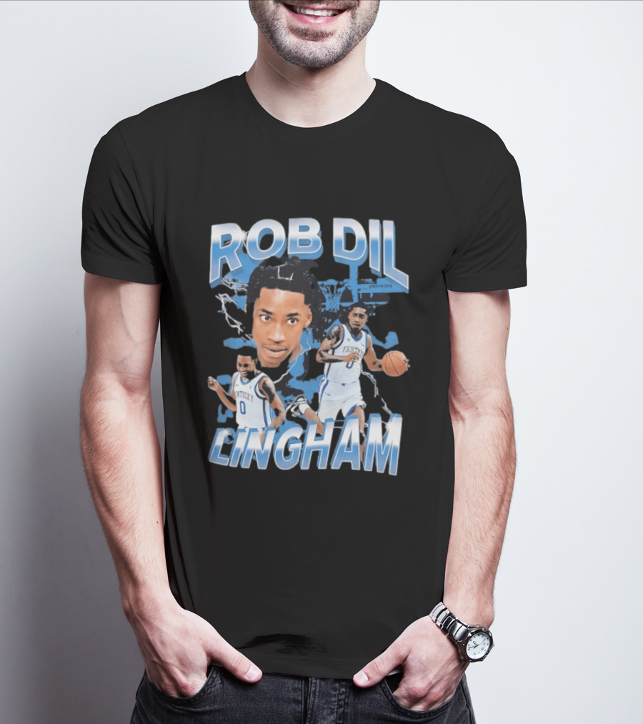 Rob Dillingham Kentucky Wildcats Basketball Player Bootleg T-Shirt