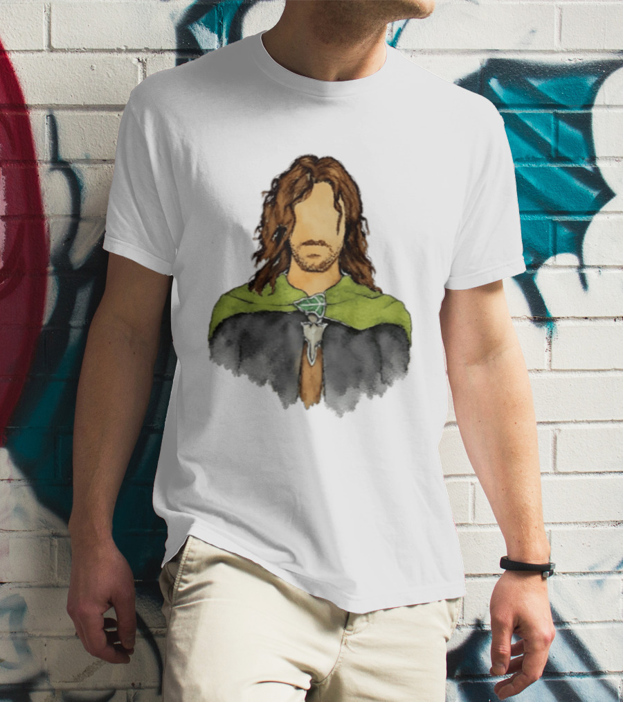 Deeds Will Not Be Less Valiant Because They Are Unpraised Ranger Cloak T-Shirt