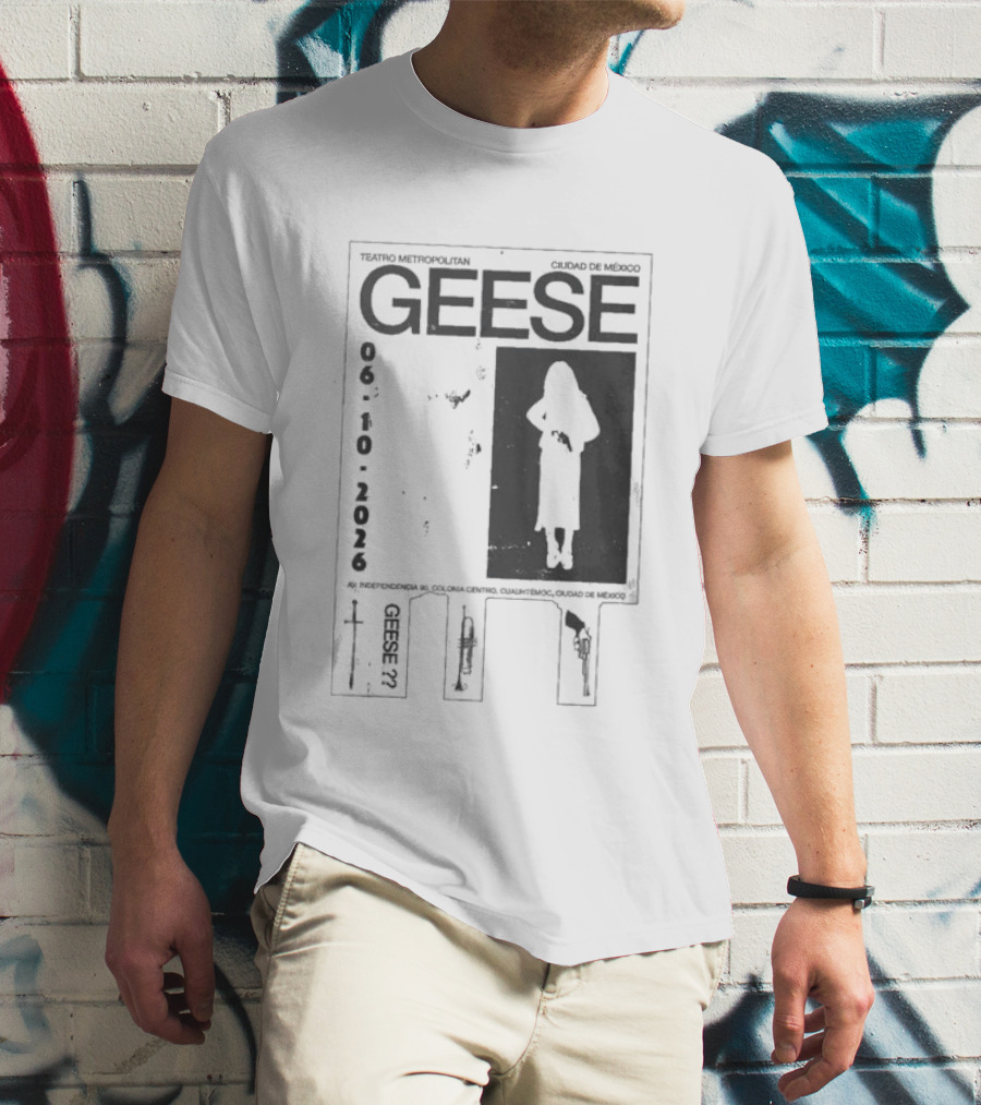 Teatro Metropolitan Mexico Geese Oct 6 2026 T-Shirt
