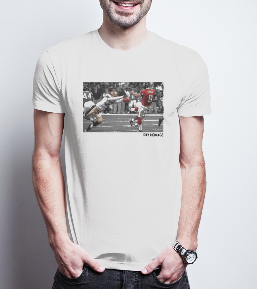New Orleans Saints Steve Gleason Blocked Punt Pay Homage T-Shirt