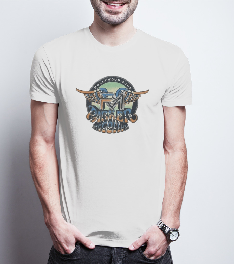 Parker McCollum Hollywood Gold PM Winged T-Shirt