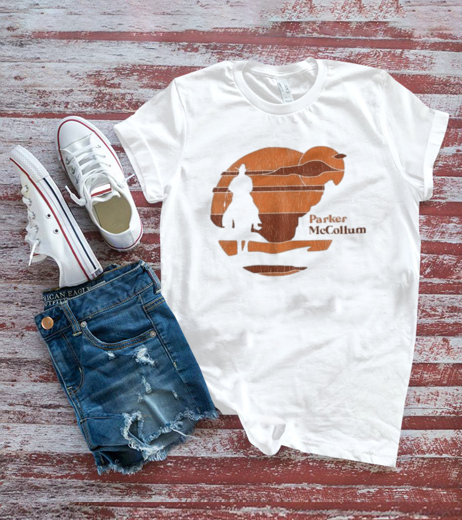 Parker Mccollum Sunset Cowboy Silhouette Rustic T-Shirt
