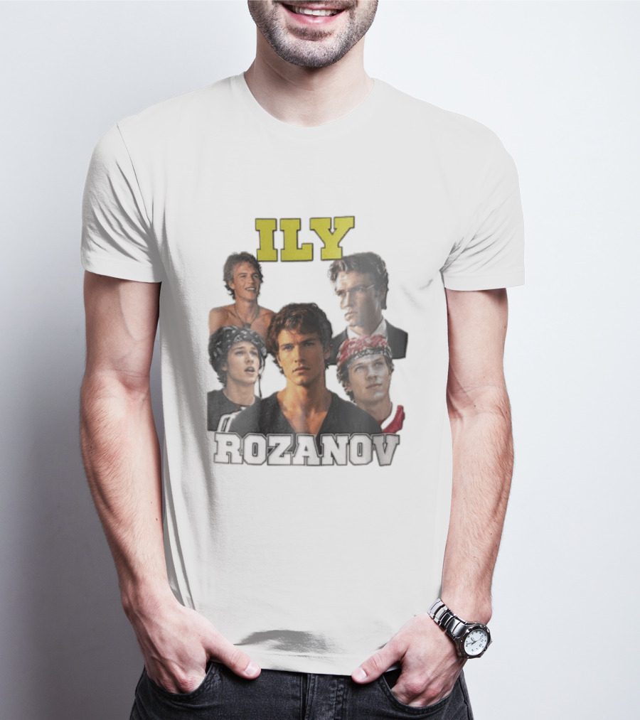 ILY Rozanov Five Portraits Young Man Collage T-Shirt