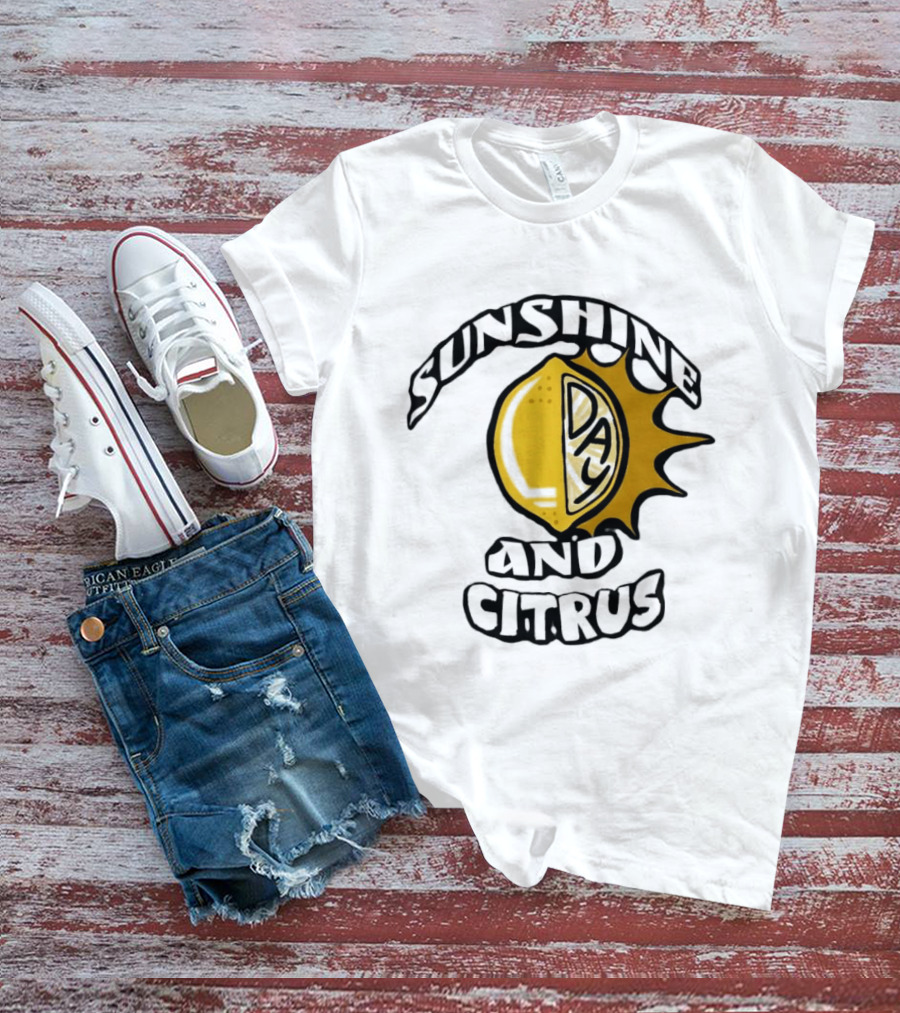 Sunshine Day And Citrus Sun Summer Lemon T-Shirt