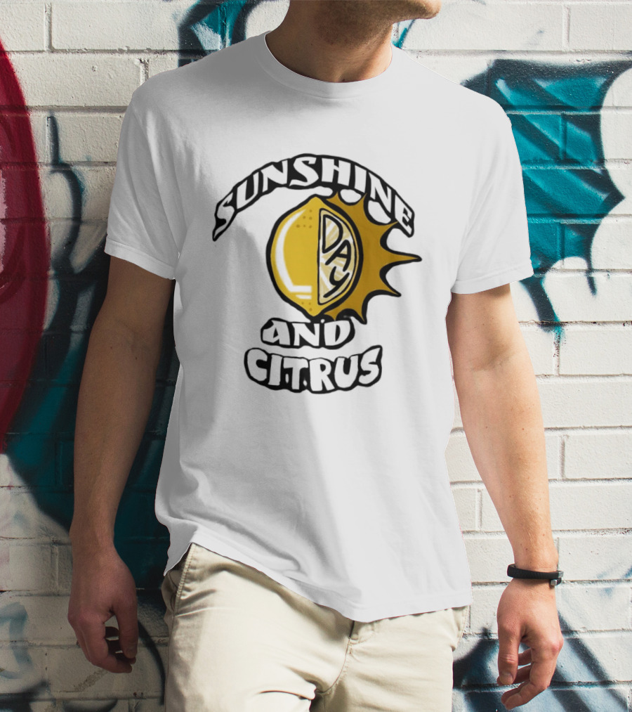 Sunshine Day And Citrus Sun Summer Lemon T-Shirt