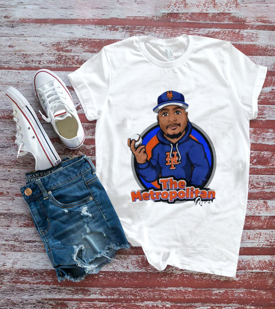 The Metropolitan Report New York Mets Baseball Fan T-Shirt