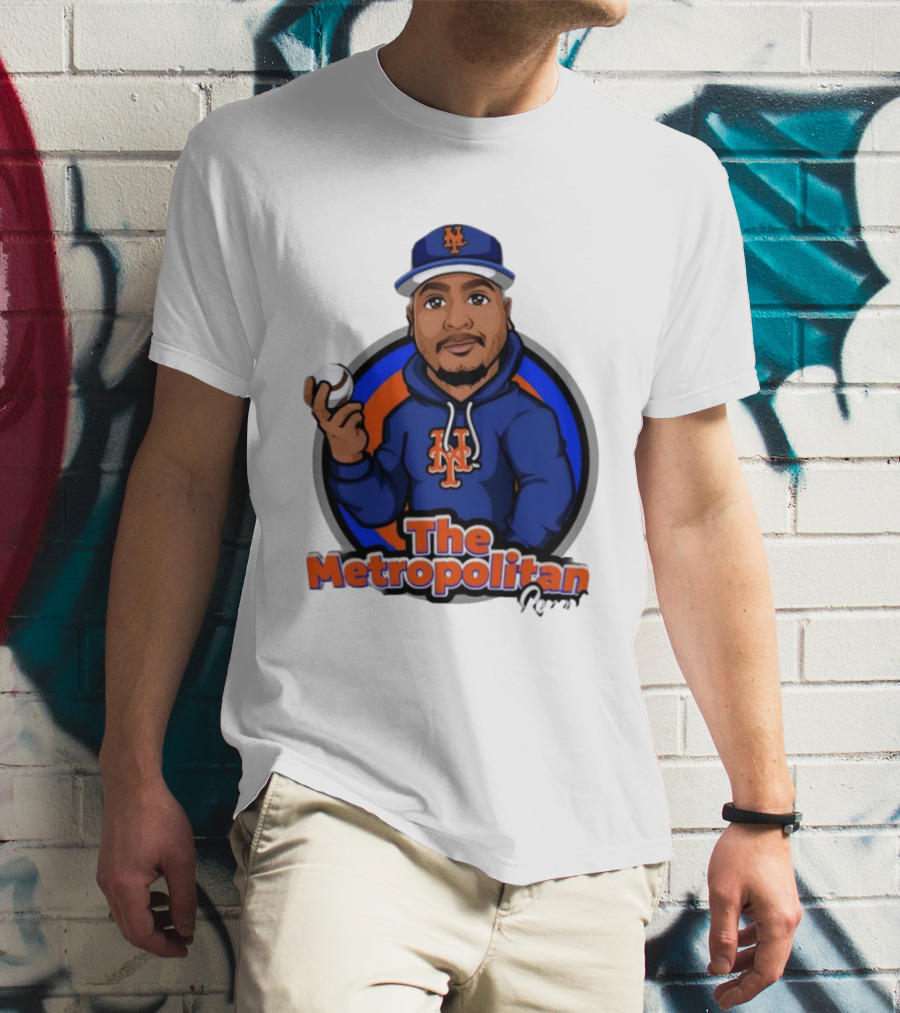 The Metropolitan Report New York Mets Baseball Fan T-Shirt