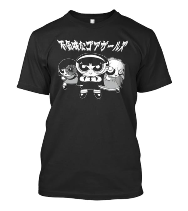 Creepy Gore Girls Japanese Horror Characters T-Shirt