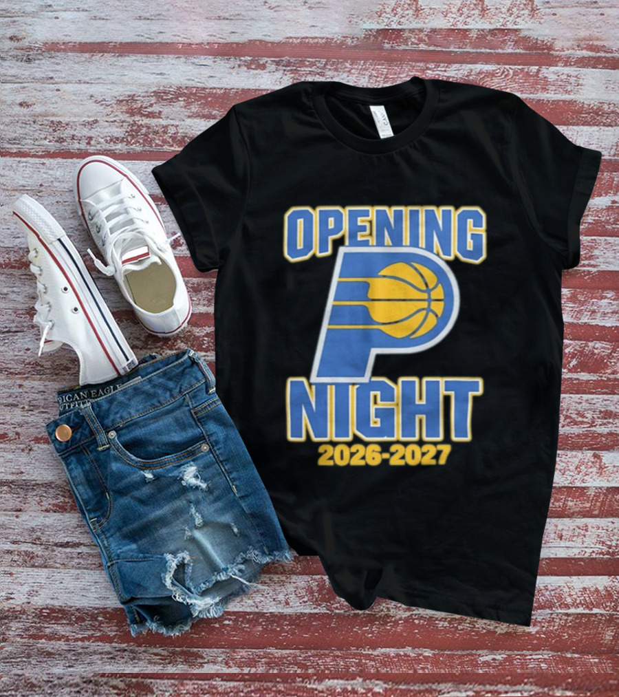 Indiana Pacers Opening Night 2026 2027 T-Shirt