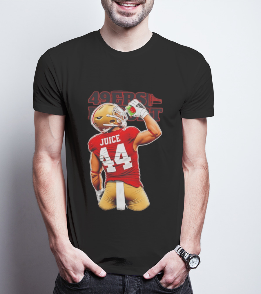 San Francisco 49ers Kyle Juszczyk Juice 44 Legend T-Shirt