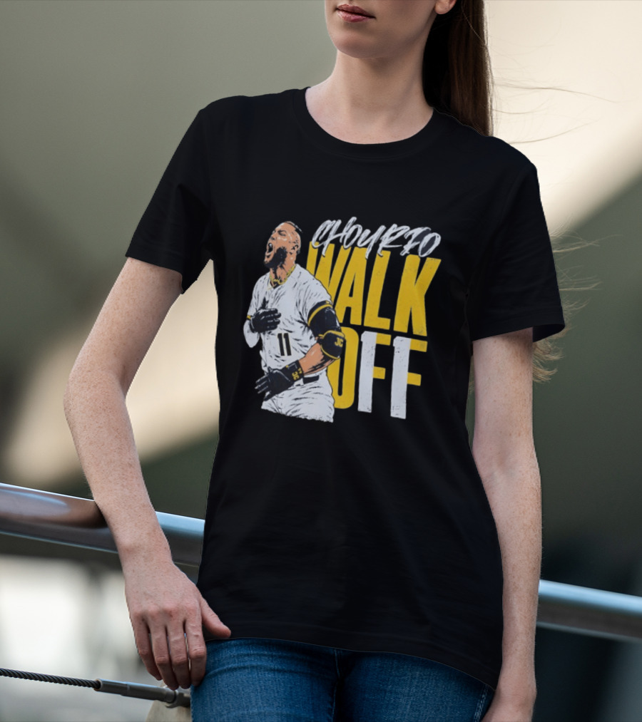 Jackson Chourio Milano Brewers Walk Off NLDS Victory Celebration T-Shirt