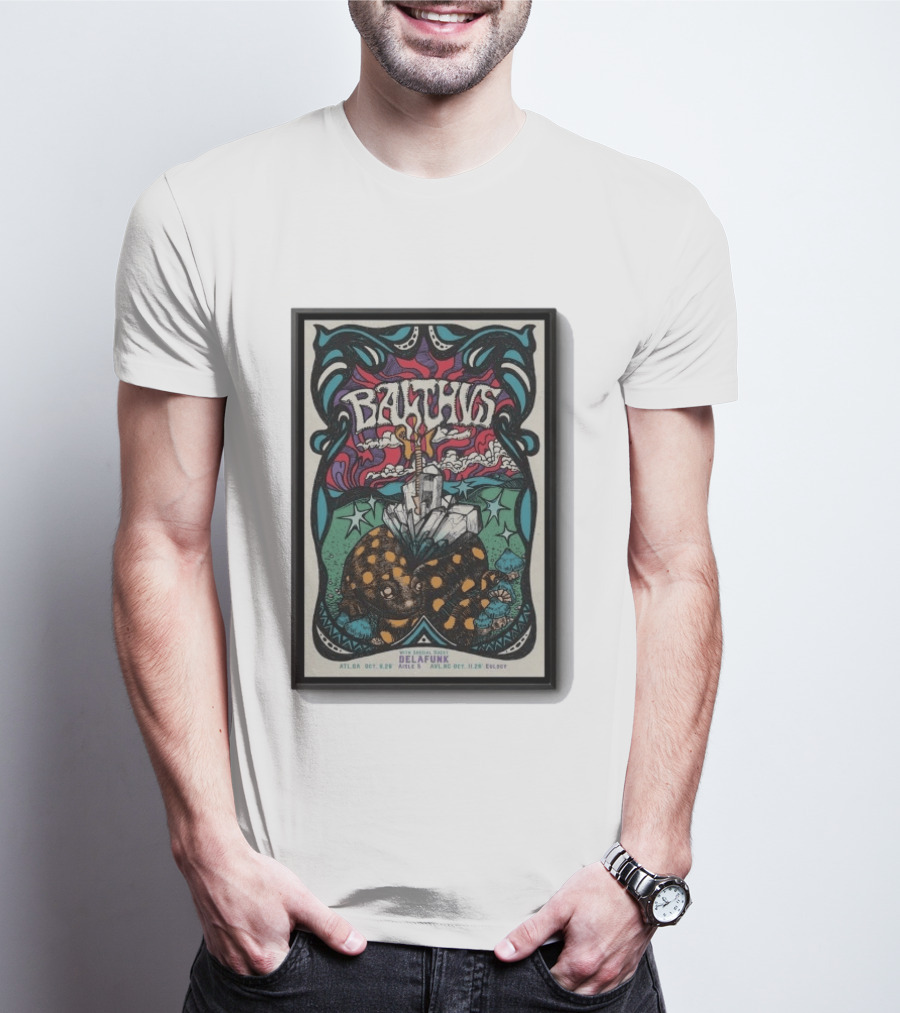 Original BALTHVS Atlanta GA Oct 9 2026 Delafunk Special Guest AVL Oct 11 Eclectiq T-Shirt