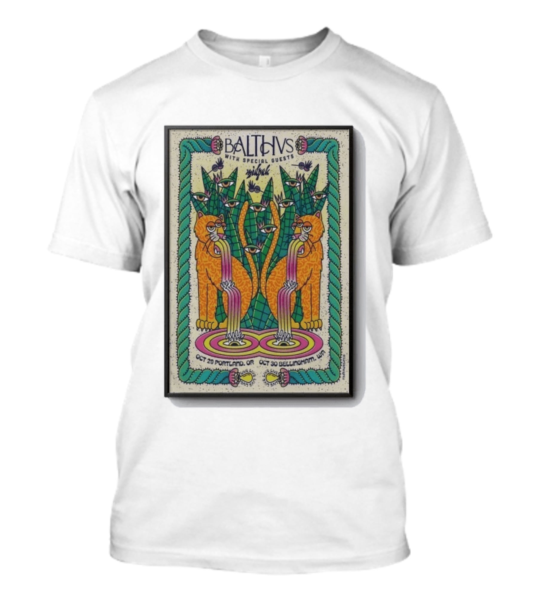 BALTHVS With Special Guests Milkyak Oct 29 Portland OR Oct 30 Bellingham WA T-Shirt