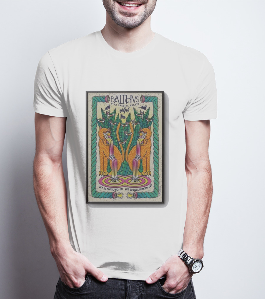 BALTHVS With Special Guests Milkyak Oct 29 Portland OR Oct 30 Bellingham WA T-Shirt