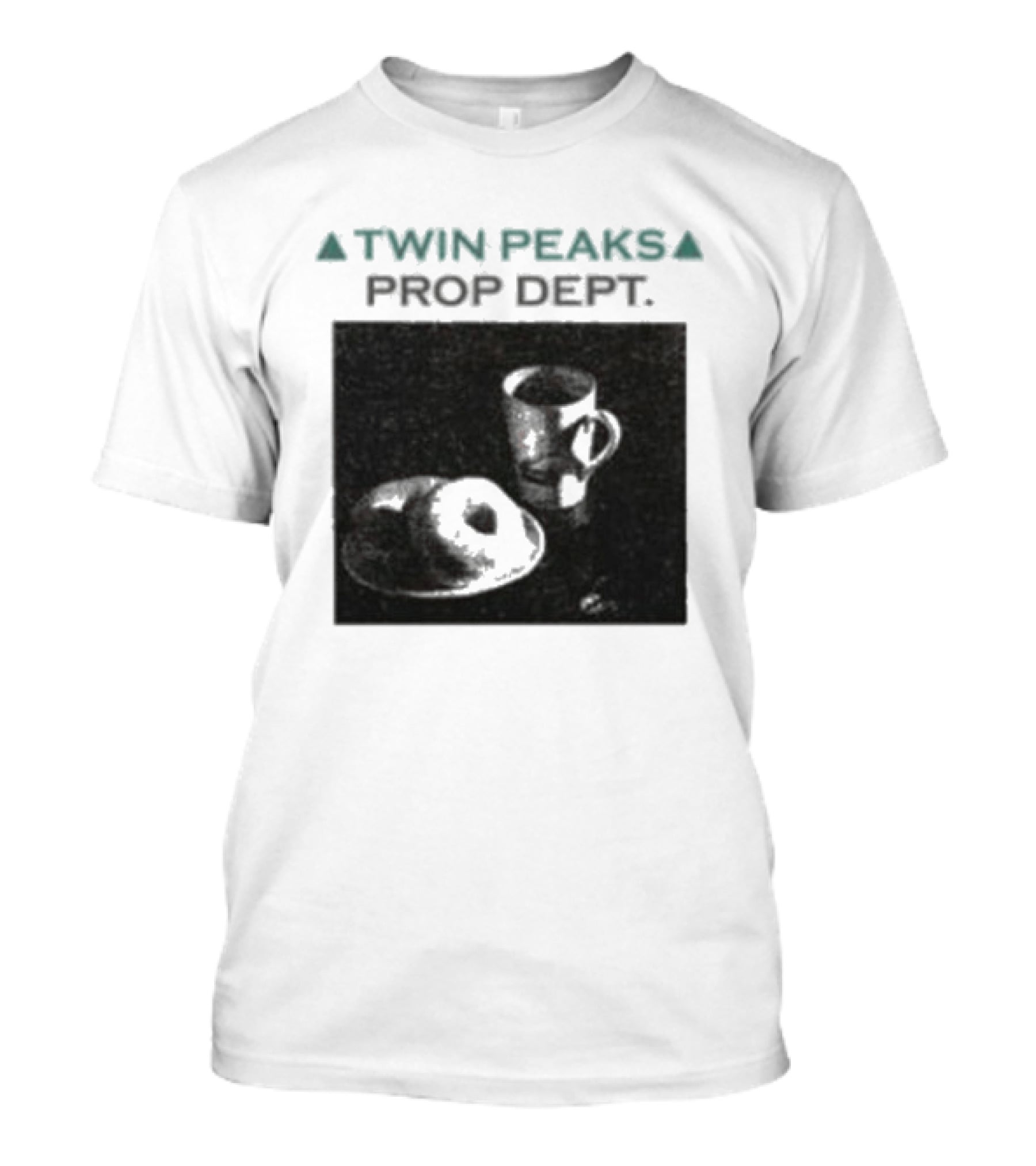Twin Peaks Prop Dept Coffee And Donut T-Shirt